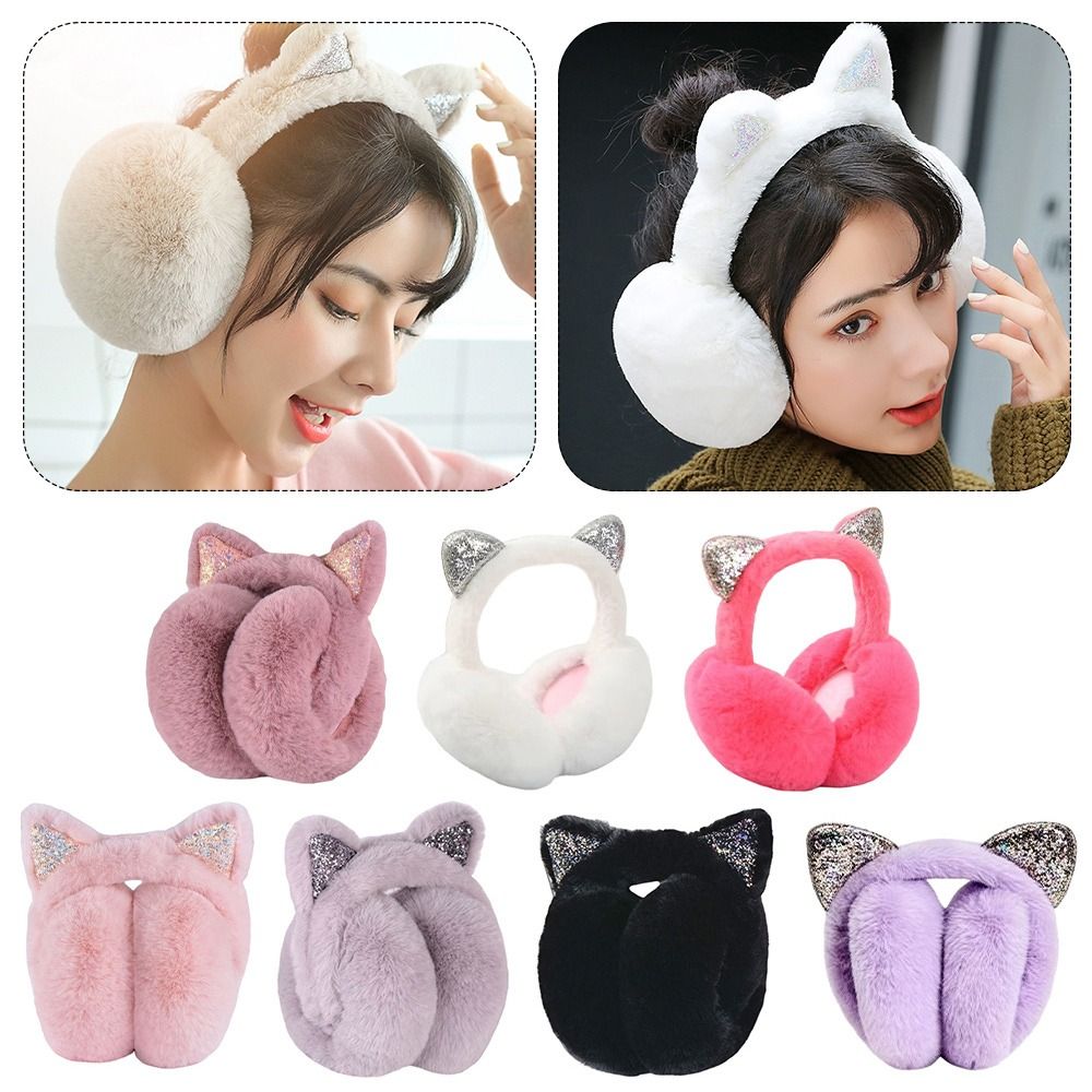 Earmuffs Foldable - Simpatico design di coniglio Cappello con