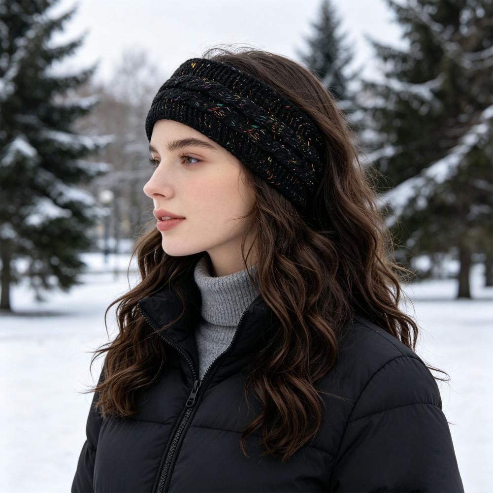 Fleece Ear Warmer Band - Comode fasce elastiche per capelli, ideali