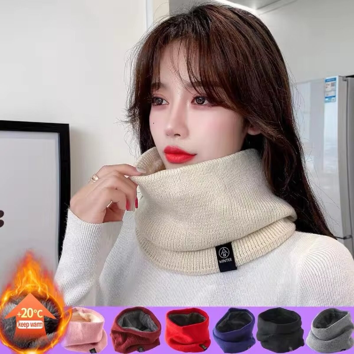 Sciarpa invernale in lana a ma - Winter Headband Fleece recensione e prezzo