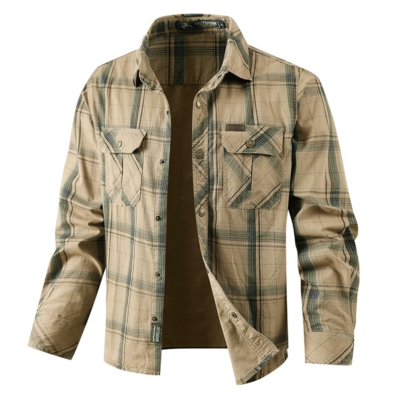 Camicia a maniche lunghe scozz - Flannel Shirt Lined recensione e prezzo