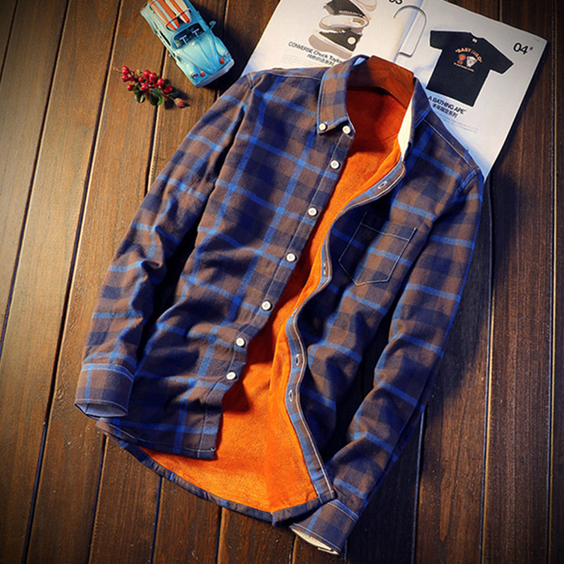 Camisa Masculina Uomo Camicie  - Flannel Shirt Lined recensione e prezzo